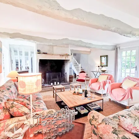 Villa Belle Chaumière Avec Vue Panoramique Et Piscine Vieux-Bourg (Calvados)