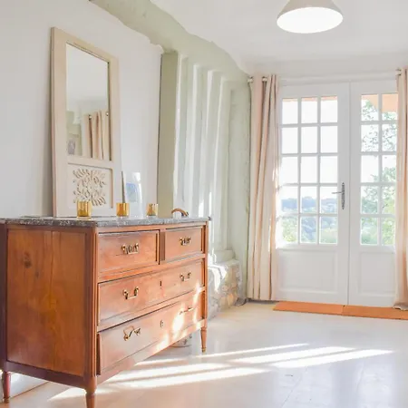 Villa Belle Chaumière Avec Vue Panoramique Et Piscine Vieux-Bourg (Calvados)