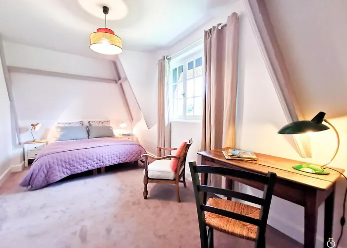 Belle Chaumiere Avec Vue Panoramique Et Piscine 别墅 Vieux-Bourg (Calvados)